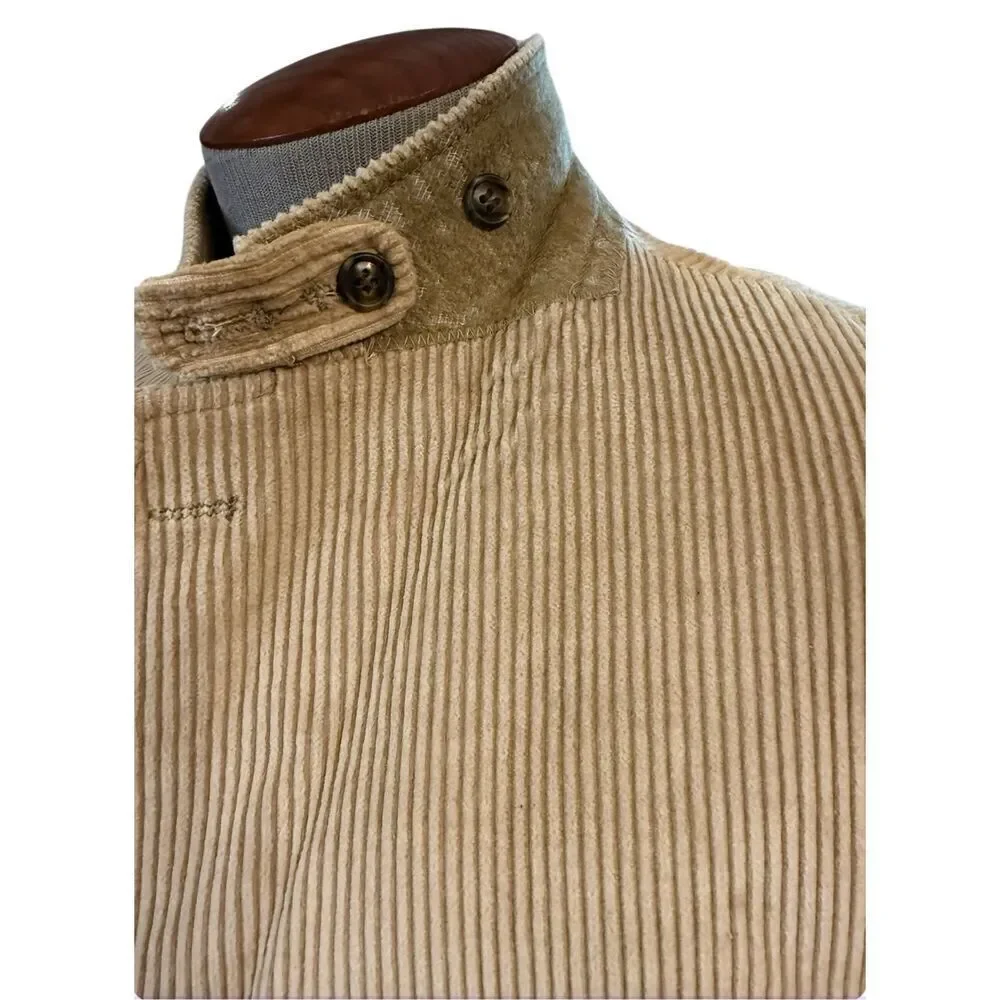 Woodmere Men’s Corduroy 2-Button Sport Coat Tan Sz. 42 Lined Substantial